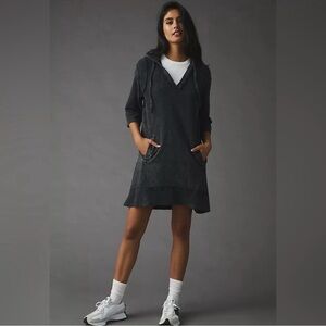 Anthropologie Daily Practice Sport Hoodie Dress Size Small
